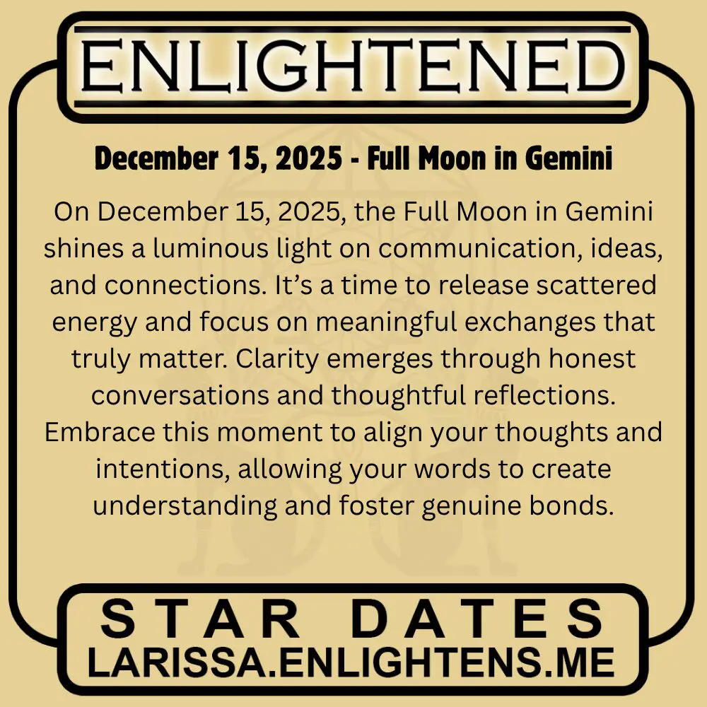 Astrological insights for December 2025